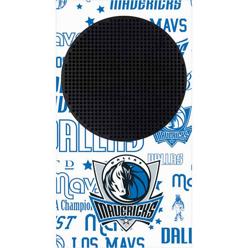 NBA Dallas Mavericks Historic Blast Xbox Series S Console Skin